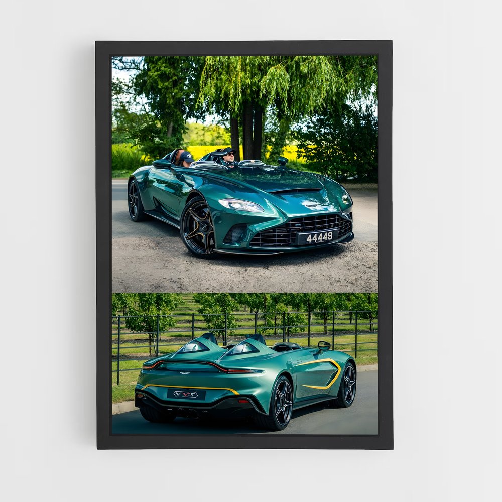 Poster V12 Racer – affiche Aston Martin (vue 2)